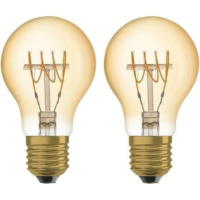 Osram vintage LED žiarovka 5,9 W E27 2 ks teplá biela