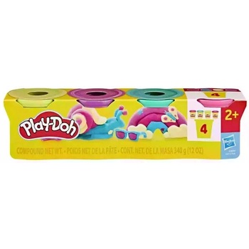 Hasbro Play-Doh: класически цветове - 4 кутии (G0512)