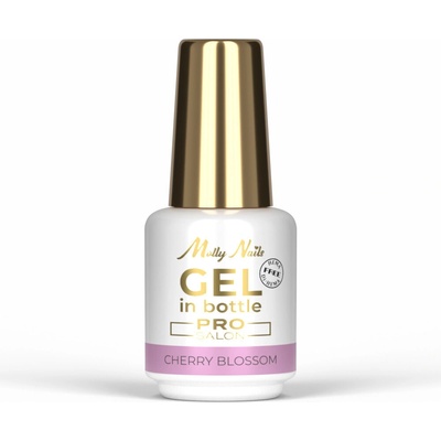 GNBLAB Molly Nails Pro Salon Stavebný gél vo fľaštičke cherry blossom 15g
