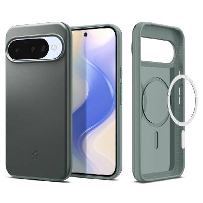 Тънък кейс с MagSafe за Google Pixel 10 / 10 Pro от Spigen Thin Fit Mag - Sage Green (8800283307627)