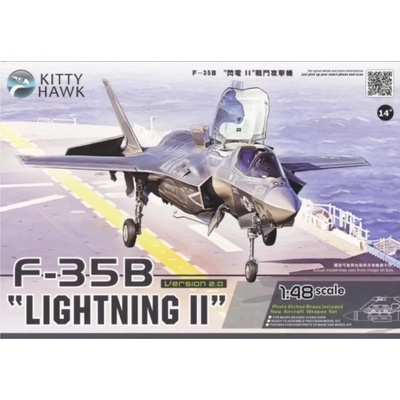 KITTY HAWK Plastový model lietadlo KH80102 F-35B Lightning II Version 2 1:48