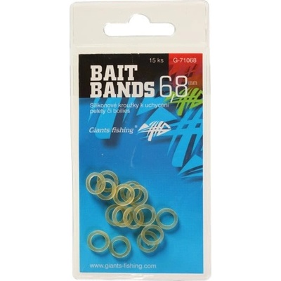 Giants Fishing Silikonové Kroužky Bait Bands 4,8mm 15ks