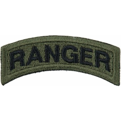 Nášivka: RANGER olivová | černá
