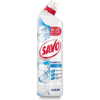Savo WC čistič Oceán 700 ml – Zboží Dáma