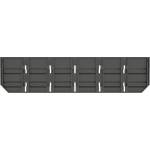 Qbrick System Комплект прегради QBRICK SYSTEM ONE Drawer 3 (18 бр. ) 65557 (Z262190PG011)