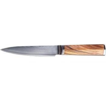 Swityf kuchyňské nože Damaškový užitkový nůž oliva 12,5 cm