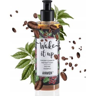 Anwen Wake It Up Kávový šampón s enzýmami 200 ml