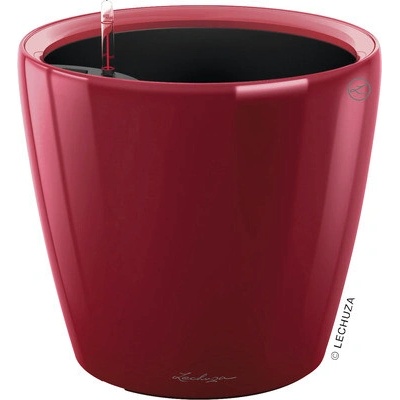 Lechuza Plastový kvetináč Classico LS 35 x 32,5 cm červený
