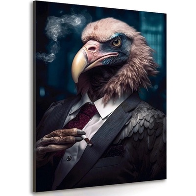 Obraz zvířecí gangster sup - 80x120
