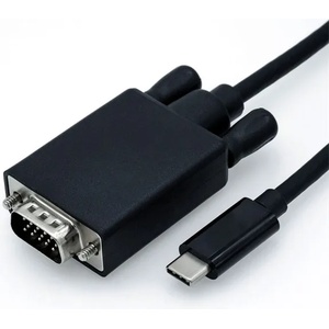 Roline Адаптер USB C 3.2 Gen 2 - VGA, M/M, 1 м 11.04. 5820-10 (11.04.5820-10)
