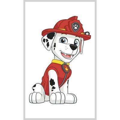AGDesign Samolepka Labková patrola HVS 6887 14x20 cm