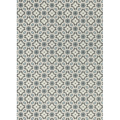Breno Supertex Eleanor 596 šedobílá ornamentální dlažba 400 cm 1 m²