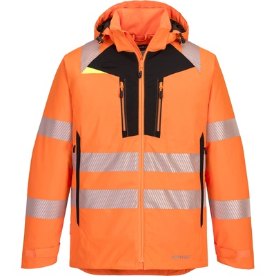 Portwest hi-vis dx461 / Зимно светлоотразително яке, водоустойчиво - hv оранжево/черно s (dx461obrs)