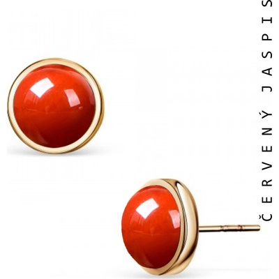 Taboo náušnice Spirit of Nature červený jaspis tbn921