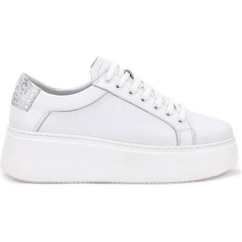 Tinti Shoes Дамски кецове на платформа Galia white