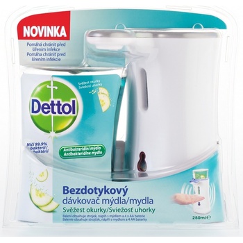 Dettol bezdotykový dávkovač mýdla 250 ml Okurka