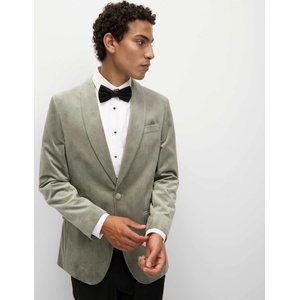 Marks & Spencer Блейзер от сатен, леко приляган силует Marks & Spencer зелена Marks & Spencer | Zelen | МЪЖЕ | 38 REG