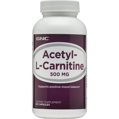 GNC Acetyl L-Carnitine 500 mg [60 капсули]