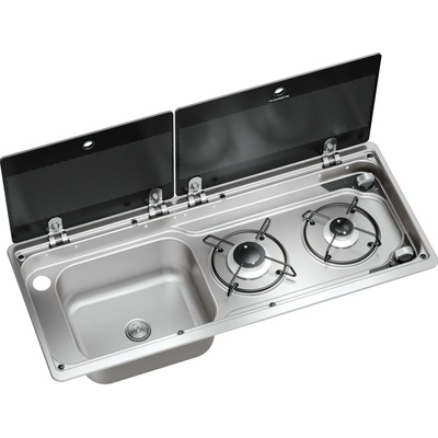 Dometic, kombinace vestavného vařiče a dřezu MO 9722 – Zboží Mobilmania