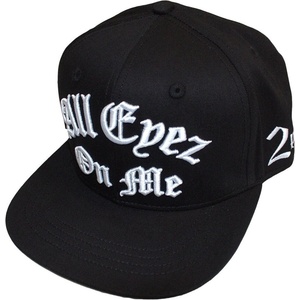 2Pac All Eyez On Me Шапка с козирка Black UNI (2PACSBCAP05B)
