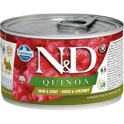N&D Quinoa Dog Adult Duck & Coconut Mini 140 g