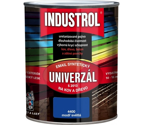 Industrol 0,75l modř světlá