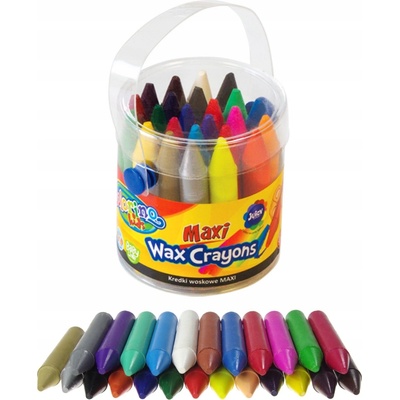 Colorino Kids farebné voskovky 64 ks vo vedierku