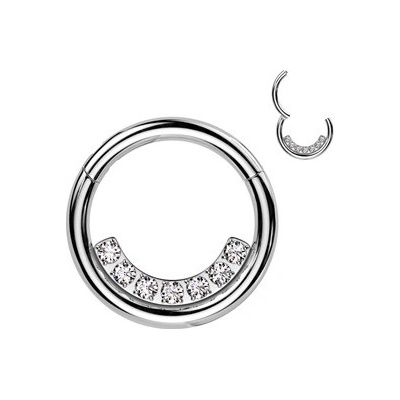 Šperky4U Segment kruh septum cartilage tragus piercing K1047-1210