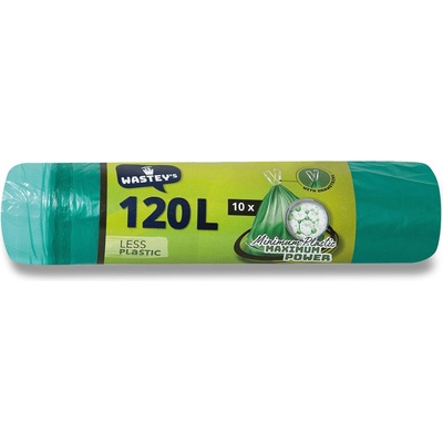 Wastey´s Less Plastic zatahovací pytle 120 l 21 µm 10ks