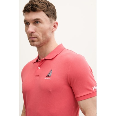 Helly Hansen тениска с яка мъжка памучна MESSINA (54540)