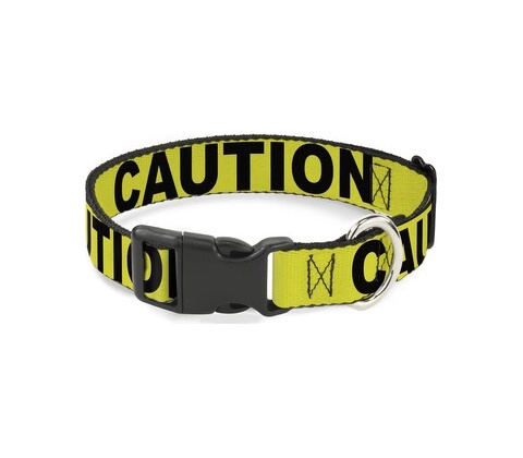Buckle Down obojek Caution
