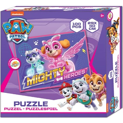 Toy Universe Tlapková patrola Mighty Heroes 100 dílků