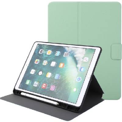 Калъф от PU кожа със стойка и място за Apple Pencil за iPad 10, 2" (2019-2021) / Air 3 (2019) / Pro 10, 5" - зелено (49701)