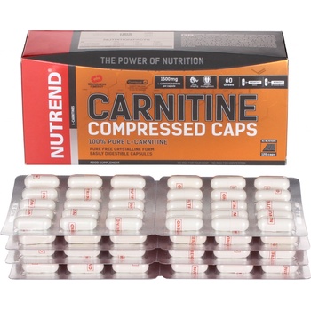 NUTREND Carnitine Compressed 120 kapsúl
