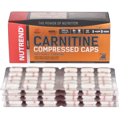 NUTREND Carnitine Compressed 120 kapsúl