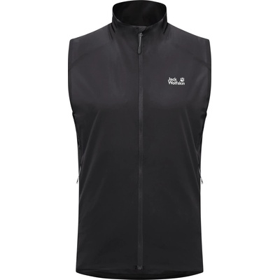Jack Wolfskin Дамски софтшел елек Jack Wolfskin Women's Prelight Stride Vest Softshell vest - Black (132-1620-0114)