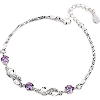 Silenti Jewelry Сребърна гривна "Вечност" - Сребърен