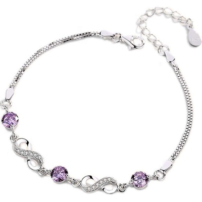 Silenti Jewelry Сребърна гривна "Вечност" - Сребърен