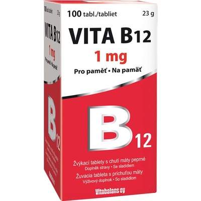 Vita B12 1000 mcg 100 tablet