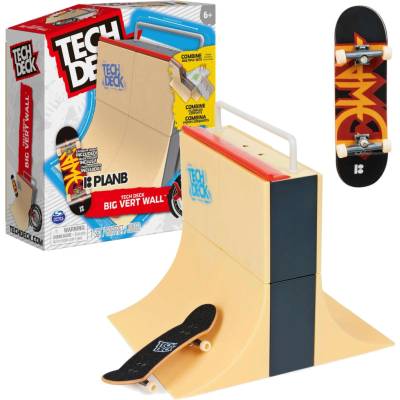 Tech Deck rampa Big Vert Wall s fingerboardom