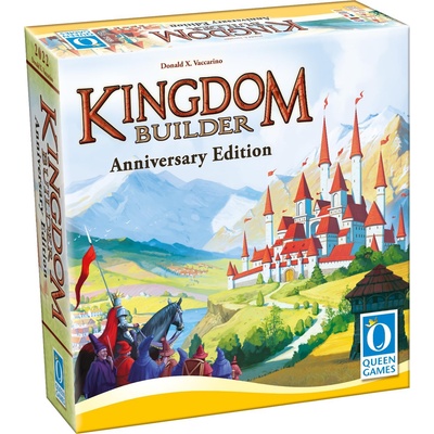 Queen Games Настолна игра Kingdom Builder: Anniversary Edition - Стратегическа (QNGKBD002447)
