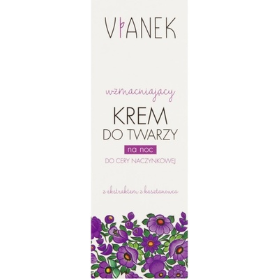 Vianek Fortifying intenzívny nočný krém pre citlivú pleť 50 ml