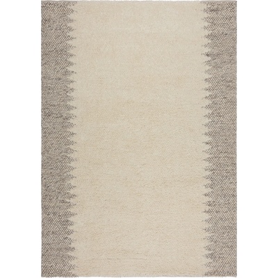 Flair Rugs Minerals Border Natural Biela