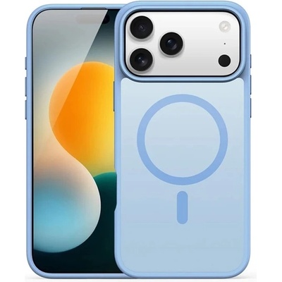 Dux Ducis iPhone 17 Pro DUX DUCIS YIND Силиконов протектор за телефон, удароустойчив, MagSafe, светлосин GP-173368 (GP-173368)