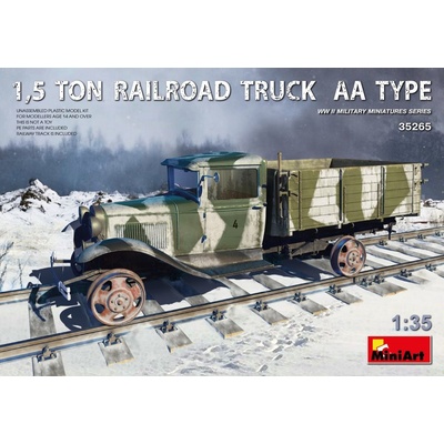 MiniArt 1 5t Railroad Truck AA Type 1:35