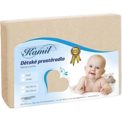 Bellatex plachta jersey svetlo béžová 60x120