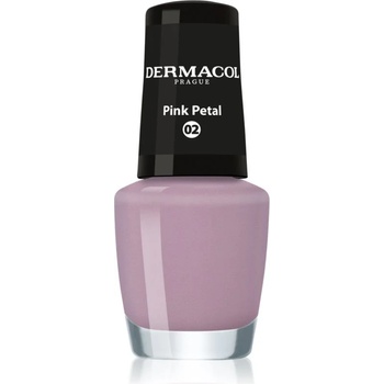 Dermacol Mini лак за нокти цвят 02 Pink Petal 5ml