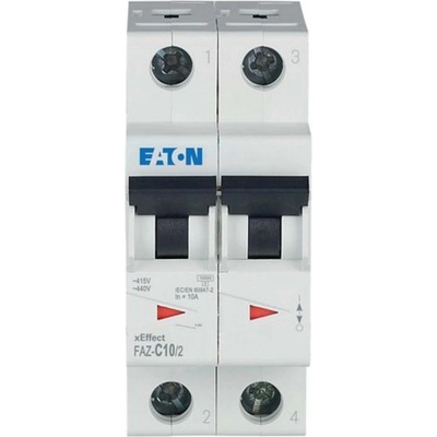 Eaton Автоматичен прекъсвач eaton faz-c10/2, 278756 - 10 a, 2p (278756)