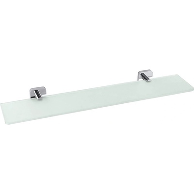 INSIA polička skleněná 600x50x132mm, chrom