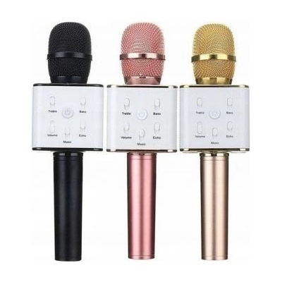 Karaoke bluetooth mikrofon s reproduktorem černá